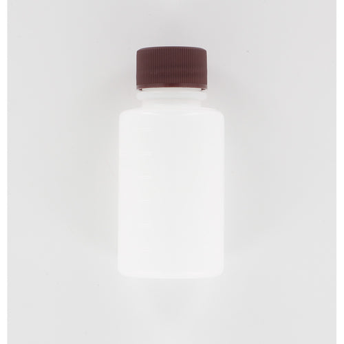 Aurora Scientific • 125ml HDPE sterile bottle, round, brown cap • Sterile sample bottles for water testing • Water sample bottles