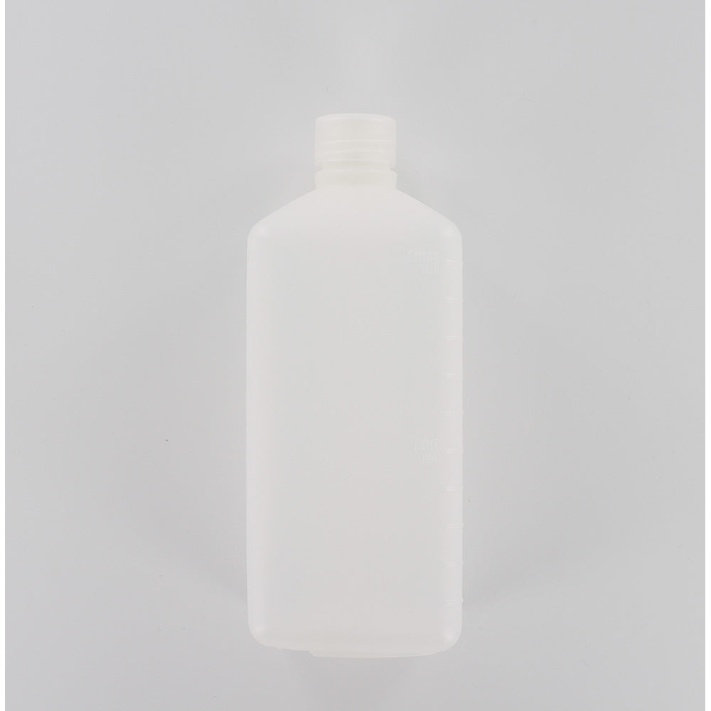 1000ml HDPE bottle, square, natural cap