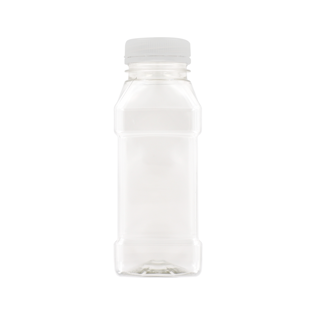 250ml Square bottle with natural cap