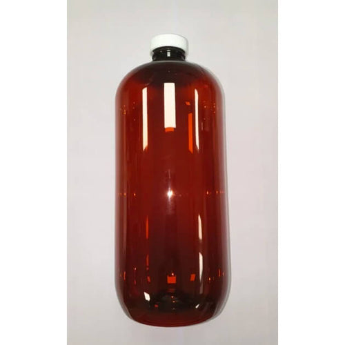 Aurora Scientific •1000ml amber PET sterile bottle, Ascorbic acid dosed, white cap •Sample bottles