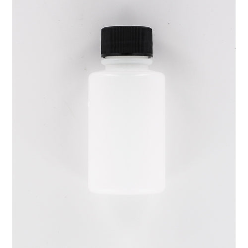 Aurora Scientific •125ml HDPE sterile bottle, round, black cap  • Sterile sample bottles for water testing • Water sample bottles  