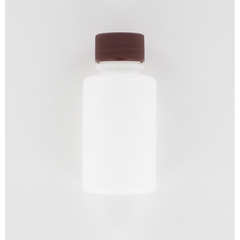 Aurora Scientific • 125ml HDPE sterile bottle, round, brown cap • Sterile sample bottles for water testing • Water sample bottles