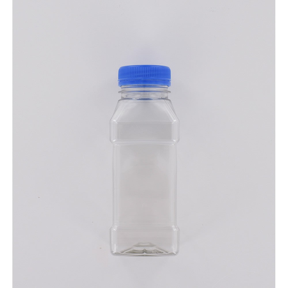 Aurora Scientific •250ml Square sterile bottle nitrogen flushed with blue cap  • Sterile sample bottles for water testing • Water sample bottles  • 250 ml sample bottles