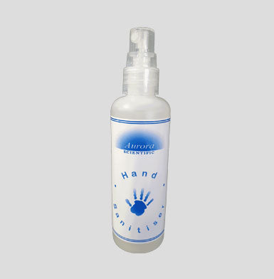Aurora Scientific • Hand sanitiser bottle